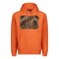 Carrot handdrawn leopard pattern brown Premium Hoodie - BarkalooDesign