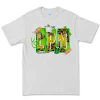 Dove Grey St. Patricks Day Lpn Premium Tee - CowhideDigitalArt