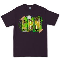 Plum St. Patricks Day Lpn Premium Tee - CowhideDigitalArt