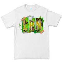 White St. Patricks Day Lpn Premium Tee - CowhideDigitalArt