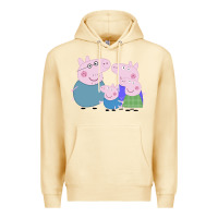 Pina Colada peppa pig family Premium Hoodie - artisFamous