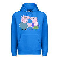True Royal peppa pig family Premium Hoodie - artisFamous