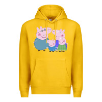 Lemon peppa pig family Premium Hoodie - artisFamous