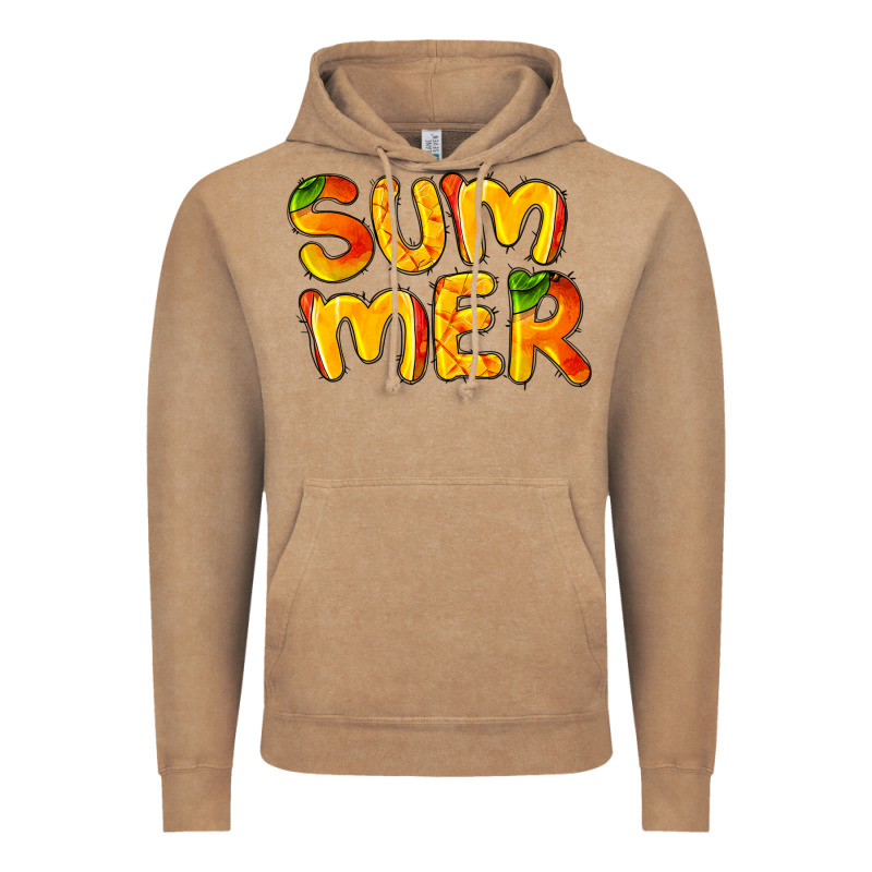 Summer Mango Vintage Hoodie by BarkalooDesign | Teevron