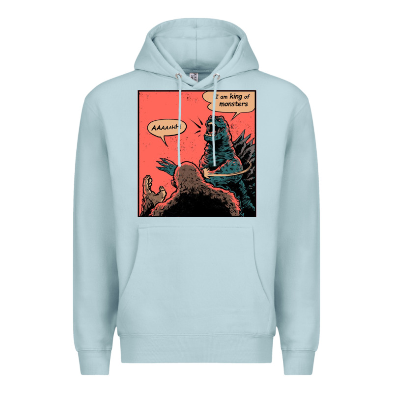 I Am King Of Monsters Premium Hoodie by artisFamous | Teevron