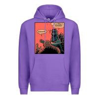 Purple i am king of monsters Premium Hoodie - artisFamous