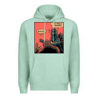 Seafoam i am king of monsters Premium Hoodie - artisFamous
