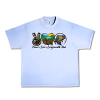 Grape Ice peace love largemouth bass Urban Heavy Tee - LillyAllenDesigns