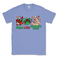 Colony Blue peace love christmas cakes bbs Classic Tee - BundleAndBundleShop