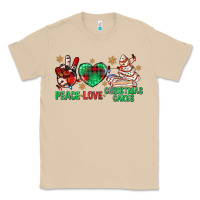 Mushroom peace love christmas cakes bbs Classic Tee - BundleAndBundleShop