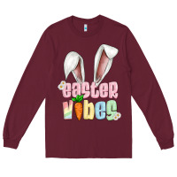 Burgundy easter vibes Long Sleeve Tee - Artiststas