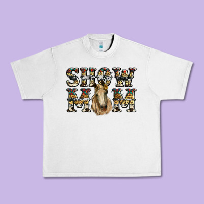 Show Mom Horse Urban Heavy Tee Designed By Ranaportraitstore