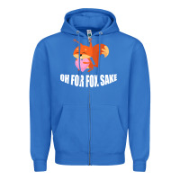 True Royal Oh, For Fox Sake Zipper Hoodie - Bettercallsaul