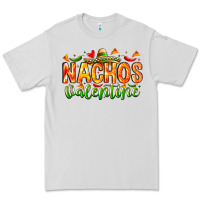 Dove Grey Nachos Valentine Premium Tee - CowhideDigitalArt
