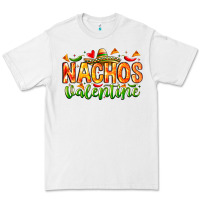 White Nachos Valentine Premium Tee - CowhideDigitalArt