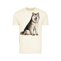 Vintage Arctic Alaskan Malamute Dog Vintage Tee - LillyAllenDesigns