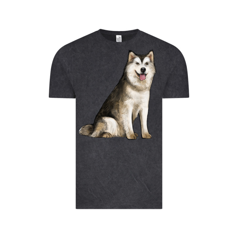 Alaskan Malamute Dog Vintage Tee by LillyAllenDesigns | Teevron