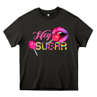 Asphalt hey sugar valentine's day Heavy Core Tee - FaDigitalArtStudio