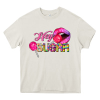 Cream hey sugar valentine's day Heavy Core Tee - FaDigitalArtStudio