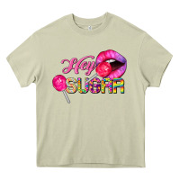Mossy hey sugar valentine's day Heavy Core Tee - FaDigitalArtStudio