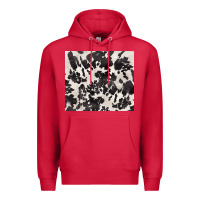 Cardinal black and white cowhide tumbler Premium Hoodie - BarkalooDesign