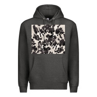 Charcoal Heather black and white cowhide tumbler Premium Hoodie - BarkalooDesign