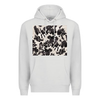 Dove Grey black and white cowhide tumbler Premium Hoodie - BarkalooDesign