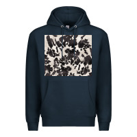 Navy black and white cowhide tumbler Premium Hoodie - BarkalooDesign