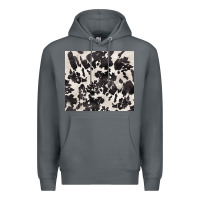 Rock black and white cowhide tumbler Premium Hoodie - BarkalooDesign