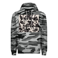 Slate Camo black and white cowhide tumbler Premium Hoodie - BarkalooDesign