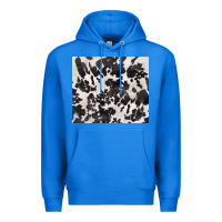 True Royal black and white cowhide tumbler Premium Hoodie - BarkalooDesign
