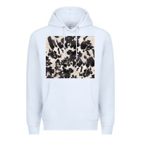 White black and white cowhide tumbler Premium Hoodie - BarkalooDesign