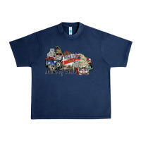 Navy mom of both Urban Heavy Tee - SublimationCraftShop