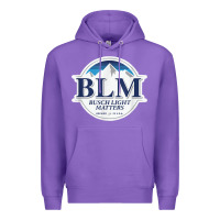 Purple buschs shirt light matters t shirt, BLM buschs shirt light matters Premium Hoodie - artisFamous