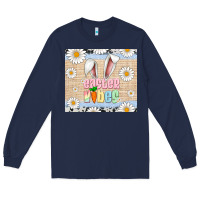 Navy easter vibes tumbler Long Sleeve Tee - Artiststas