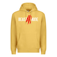 Antique Gold beast mode Premium Hoodie - artisFamous