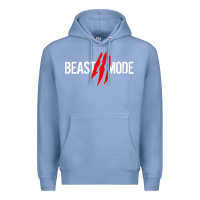 Colony Blue beast mode Premium Hoodie - artisFamous