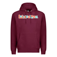 Burgundy Lollapalooza Festival Premium Hoodie - artisFamous