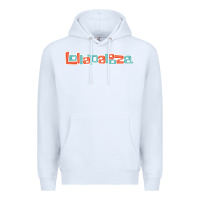 White Lollapalooza Festival Premium Hoodie - artisFamous