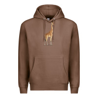 Chestnut Giraffe Premium Hoodie - artisFamous