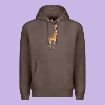 Giraffe Premium Hoodie Designed By Artisfamous