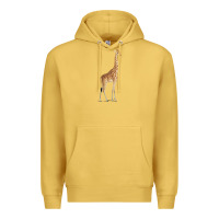 Antique Gold Giraffe Premium Hoodie - artisFamous