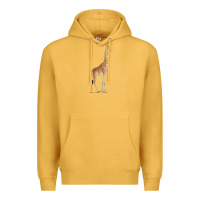 Mustard Giraffe Premium Hoodie - artisFamous