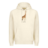 Sandshell Giraffe Premium Hoodie - artisFamous