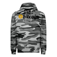 Slate Camo vintage look bitcoin Premium Hoodie - artisFamous