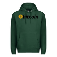 Sports Green vintage look bitcoin Premium Hoodie - artisFamous