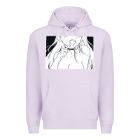 Lilac anime eyes Premium Hoodie - artisFamous