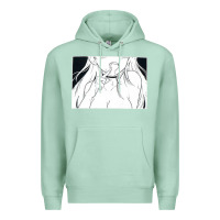 Seafoam anime eyes Premium Hoodie - artisFamous