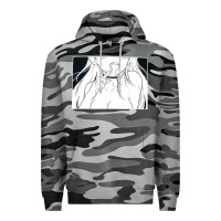 Slate Camo anime eyes Premium Hoodie - artisFamous