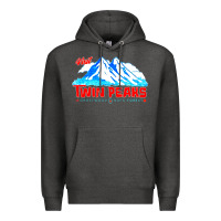 Charcoal Heather visit twin peaks Premium Hoodie - artisFamous